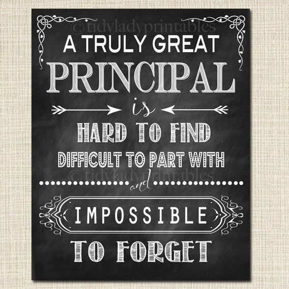 School Principal Office Posters | TidyLady Printables