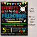 EDITABLE Back to School Photo Prop, Back to School Chalkboard Poster, Personalized School Chalkboard Sign, Any Grade Sign 1st Day of School