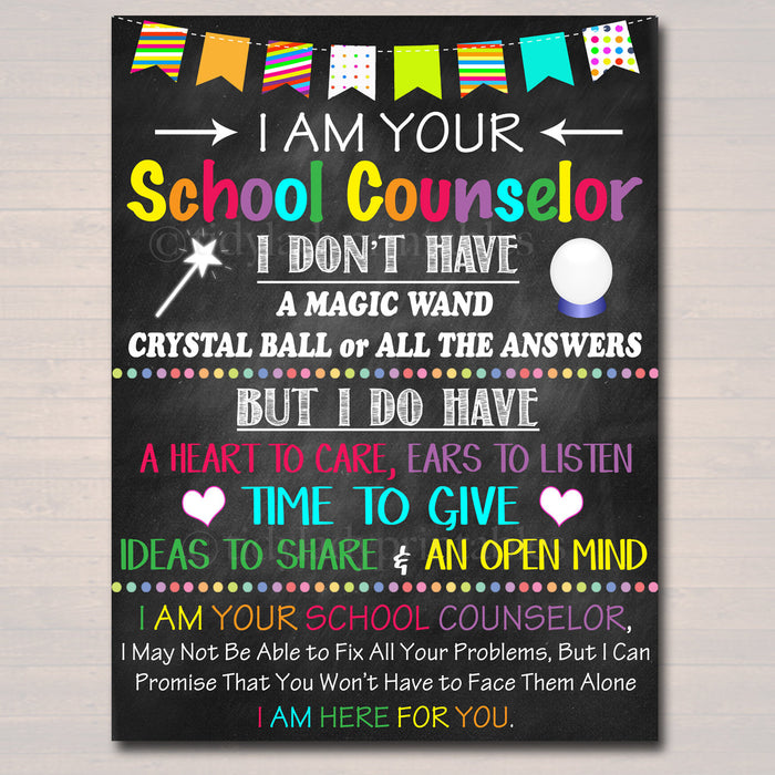 School Counselor Office Decor, I am Your School Counselor Sign, Psychologist Gift, Counseling Office, Counselor Gift Art, INSTANT DOWNLOAD