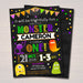 EDITABLE Halloween First Birthday Monster Invitation, Kid Toddler Boy Halloween Invite Template, Frightfully Fun INSTANT DOWNLOAD