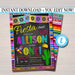 Editable Fiesta and Fun First Birthday Invitation, Chalkboard Printable Kid's First Birthday Party, Cinco De Mayo Birthday, INSTANT DOWNLOAD