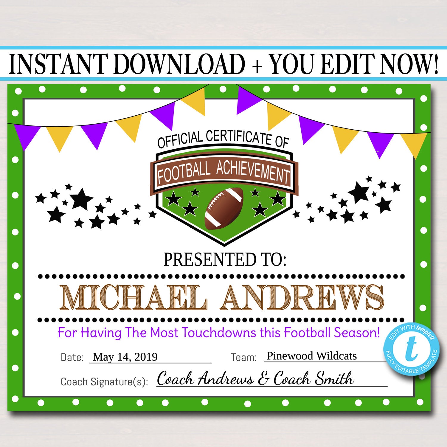football-award-certificates-team-football-awards-football-party-pr-tidylady-printables for Free Printable Candy Awards Certificates Football Award Certificates, , Team Football Awards, Football Party Pr — TidyLady Printables for Free Printable Candy Awards Certificates