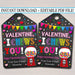 EDITABLE Bubble Gum Valentine's Day Gift Tags, Friend Classroom Classmate Printable, Valentine Gumball, I Chews You Tags, INSTANT DOWNLOAD