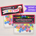 EDITABLE Bubble Gum Valentine's Day Gift Tags, Friend Classroom Classmate Printable, Gumball I Chews You Treat Bag Toppers, INSTANT DOWNLOAD