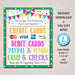 EDITABLE Credit Card Sign, Fundraising Booth, Bake Sale, Cookie Booth Sign We Accept Credit Cards Scouts Cookie Banner, Cookie Booth Poster