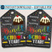 EDITABLE Bundt Cake Gift Tags, First Day of School Staff Teacher Gift, Printable Cake Label Wishing You a Great School Year INSTANT DOWNLOAD
