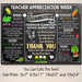EDITABLE Farmers Market Themed Teacher Appreciation Week Itinerary Poster Farm Appreciation Week Schedule Events, INSTANT DOWNLOAD Printable