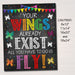 Classroom Printable Poster, Counselor Office Decor High School Self Esteem School Counselor Dreams Goals Motivational Teen Inspirational Art