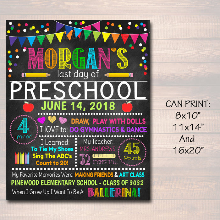 Last Day of School Sign | TidyLady Printables last-day-of-school-sign-tidylady-printables