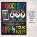 Success There's An App For That School Poster, Classroom Decor, Classroom Management INSTANT DOWNLOAD Technology High School Phone Printable