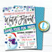 Winter Festival Flyer, Holiday Snowman Invitation, School Church Pto Pta Flyer, Winter Party Editable Template, Christmas DIY Self Editing