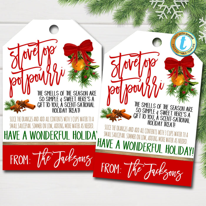 holiday-stovetop-potpourri-gift-tags-tidylady-printables for Free Printable Christmas Potpourri Tags Holiday Stovetop Potpourri Gift Tags | TidyLady Printables for Free Printable Christmas Potpourri Tags