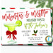 Margaritas and Mistletoe Christmas Party Invitation, Christmas Fiesta, Holiday Cocktail Party, Editable Template, DIY Self-Editing Download