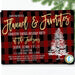 Favorite Things Party Invitation, Christmas Party Plaid Invitation, Flannel and Favorites Party Editable Template, DIY Self-Editing Download