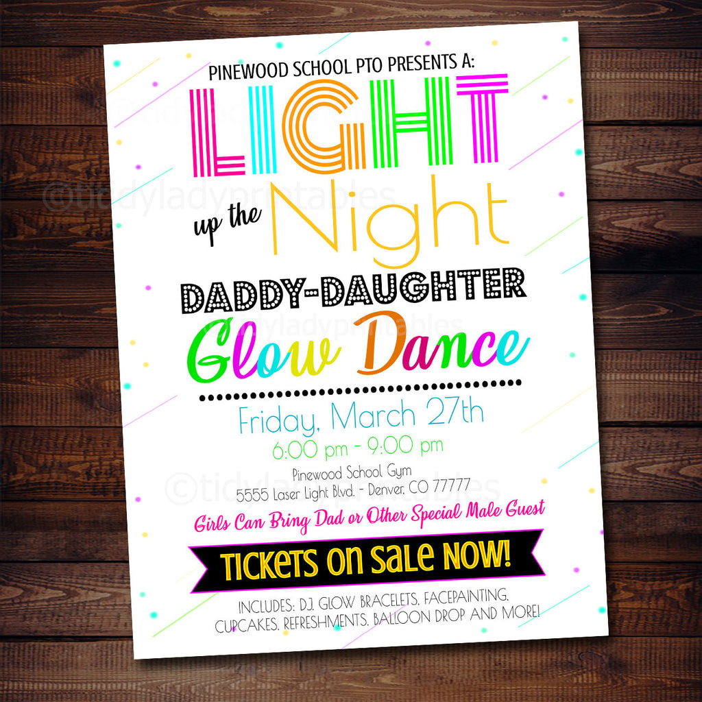 Prom/Dance Templates — TidyLady Printables
