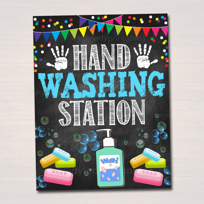 Hand Washing Poster Set
