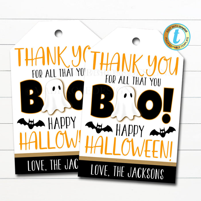 Halloween Gift Tags - Thanks for All You Boo! — TidyLady Printables halloween-gift-tags-thanks-for-all-you-boo-tidylady-printables
