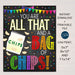 Chips Appreciation Sign, Staff Employee Nurse Teacher Volunteer Appreciation Week Decor You&#39;re All That and a Bag of Chips, INSTANT DOWNLOAD