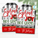 Christmas Gift Tags, Merry Christmas Spread Joy Not Germs, Soap Hand Sanitizer Label, Holiday Appreciation Secret Santa, Editable Template