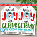 Christmas Gift Tag Spread Joy Not Germs, Soap Hand Sanitizer Label, Holiday Appreciation Secret Santa, White Elephant Gift Editable Template