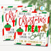 Christmas Gift Tags, A treat for someone so sweet, Teacher Staff Nurse Appreciation School Pto Pta Thank You Label, DIY Editable Template