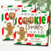 Christmas Cookie Thank You Gift Tags, HolidayTeacher Staff Nurse, No Matter How the Cookie Crumbles You&#39;re the Best, DIY Editable Template