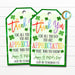 St. Patrick&#39;s Day Thank You Gift Tags, Teacher Staff Employee Nurse Volunteer Staff, Appreciation Tag, School pto pta, DIY Editable Template