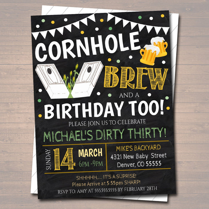 cornhole-birthday-invitation-tidylady-printables for Free Printable Cheers And Beers Invitation Template Free Cornhole Birthday Invitation | TidyLady Printables for Free Printable Cheers And Beers Invitation Template Free