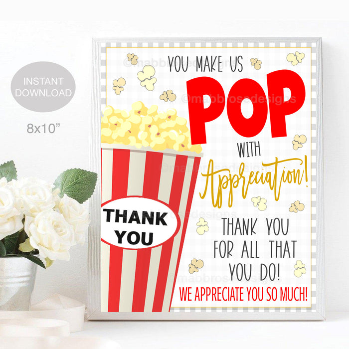 popcorn-appreciation-sign-tidylady-printables for You Make Us Pop With Appreciation Free Printable Popcorn Appreciation Sign | TidyLady Printables for You Make Us Pop With Appreciation Free Printable