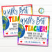 Worlds Best Teacher Appreciation Week Gift Tags, Employee Staff Nurse, Around the World Theme Thank You Gift Tags, DIY Editable Template