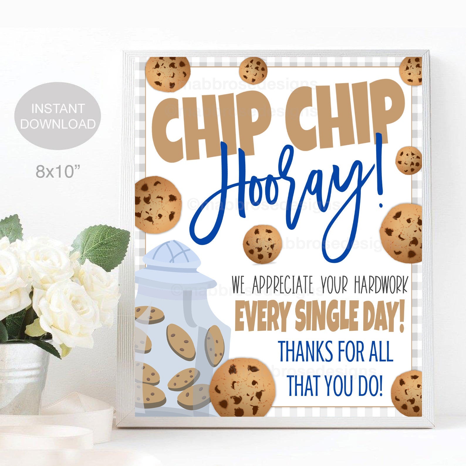 cookie-thank-you-sign-teacher-appreciation-week-tidylady-printables for Chip Chip Hooray We Appreciate You Free Printable Cookie Thank You Sign | Teacher Appreciation Week — TidyLady Printables for Chip Chip Hooray We Appreciate You Free Printable
