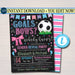 Goals or Bows Gender Reveal Invitation, Team Blue or Team Pink Summer Soccer Backyard Baby-Q BBQ, Coed Couples Shower, EDITABLE TEMPLATE