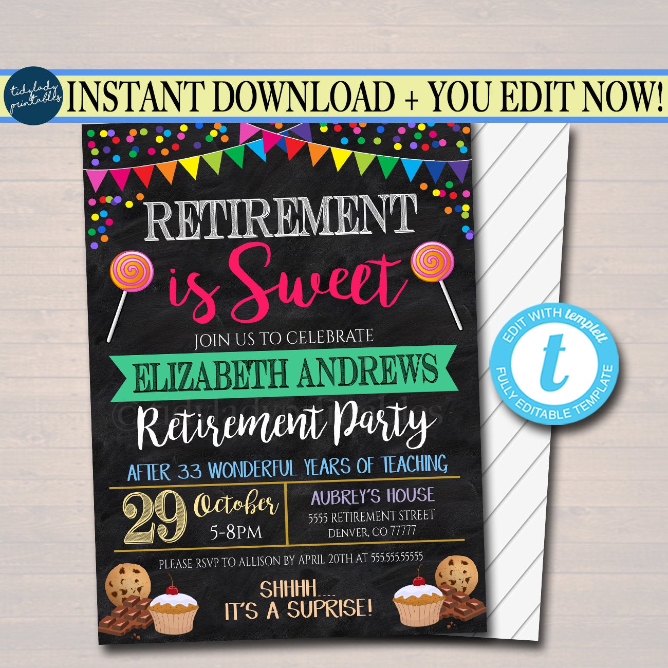 Microsoft Word Retirement Party Invitation Out Of Office Retirement