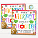 Teacher Gift Tags, I won the Jackpot with You, Lottery Gift Tags, Thanks a lotto for all that you do Appreciation Gift DIY Editable Template