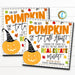 Halloween Pumpkin Realtor Gift Tags, I've got pumpkin for us to talk about Real Estate Deal, Fall Marketing Pop By Tag DIY Editable Template