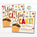 Fall CupCake Gift Tag, You take the Cake, School Pto pta thank you Gift, School Teacher Staff Employee Appreciation, DIY Editable Template