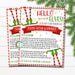 Hello and Goodbye Letter from your Elves, Farewell from Elves Going Away, Welcome Elves Christmas Printable Digital, DIY EDITABLE TEMPLATE