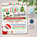 EDITABLE Holiday Festival Christmas Flyer/Poster Printable Christmas Invitation Community Xmas Event Church School Pto Pta Fundraiser Invite