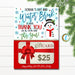 Christmas Gift Card Holder, Winter Break Thank You Snow Much For All You Do, Teacher Staff Holiday Gift School Pto Pta DIY EDITABLE TEMPLATE