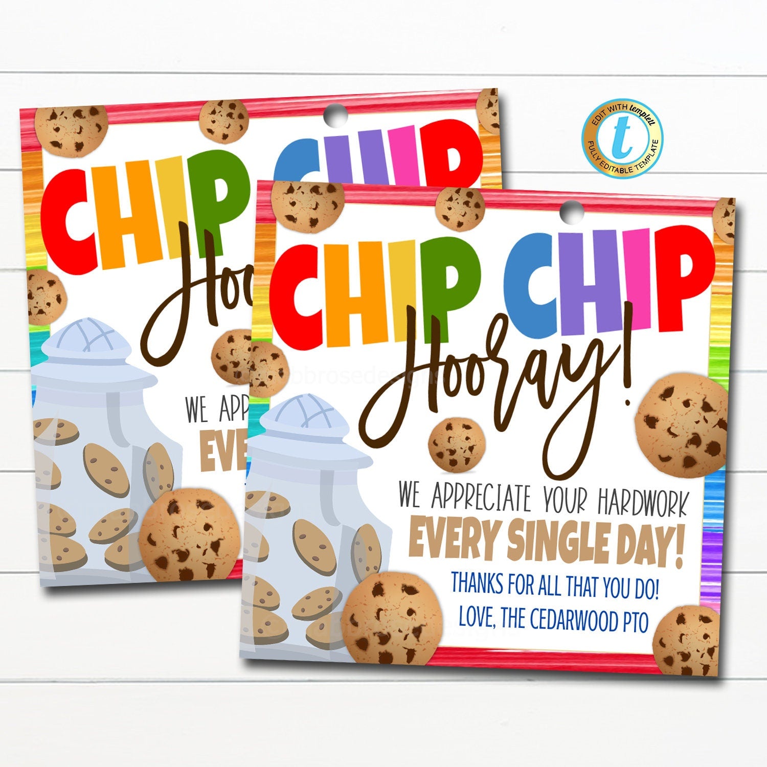 Cookie Thank You Gift Tags | Teacher Staff Appreciation Week — TidyLady Printables cookie-thank-you-gift-tags-teacher-staff-appreciation-week-tidylady-printables