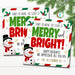 Christmas Gift Tag, Thanks for Making this School Merry and Bright School Pto Pta, Staff Employee Teacher Appreciation, Editable Template