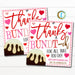 Valentine Bundt Cake Gift Tag, Thanks a Bundtch for all you do, School Pto pta thank you Gift, Staff Employee Appreciation Editable Template