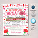Valentine's Day Carnation Flower Fundraiser Flyer, Printable Invite Community Event Church School Pto Pta, Fundraiser Invitation, TEMPLATE