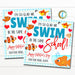 Valentine Goldfish Tags, So glad we swim in the same school, Kid Valentine Card, Elementary Classroom Teacher Staff, DIY Editable Template