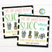 Work Would SUCC Without You Succulent Gift Tag, Staff Employee Appreciation Week, Office Company Boss Printable Succulent Gift Tag, EDITABLE
