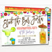 Stock the Bar Fiesta Invitation, Housewarming Party, Digital Drinks & Cocktails Party Invite, Cinco De Mayo Couples Shower EDITABLE TEMPLATE