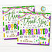 Mardi Gras Day Thank You Gift Tags, Teacher Staff Employee Nurse Volunteer Staff, Appreciation Tag, School pto pta, DIY Editable Template