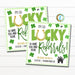 St Patricks Day Pop-By Tag, Lucky To Have Great Clients and Referrals Lucky to Have you, Realtor Pop By, Real Estate Marketing, Editable