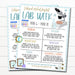 Lab Appreciation Week Itinerary Poster, Printable Digital File, National Lab Week Schedule Events Medical tech Staff Event EDITABLE TEMPLATE