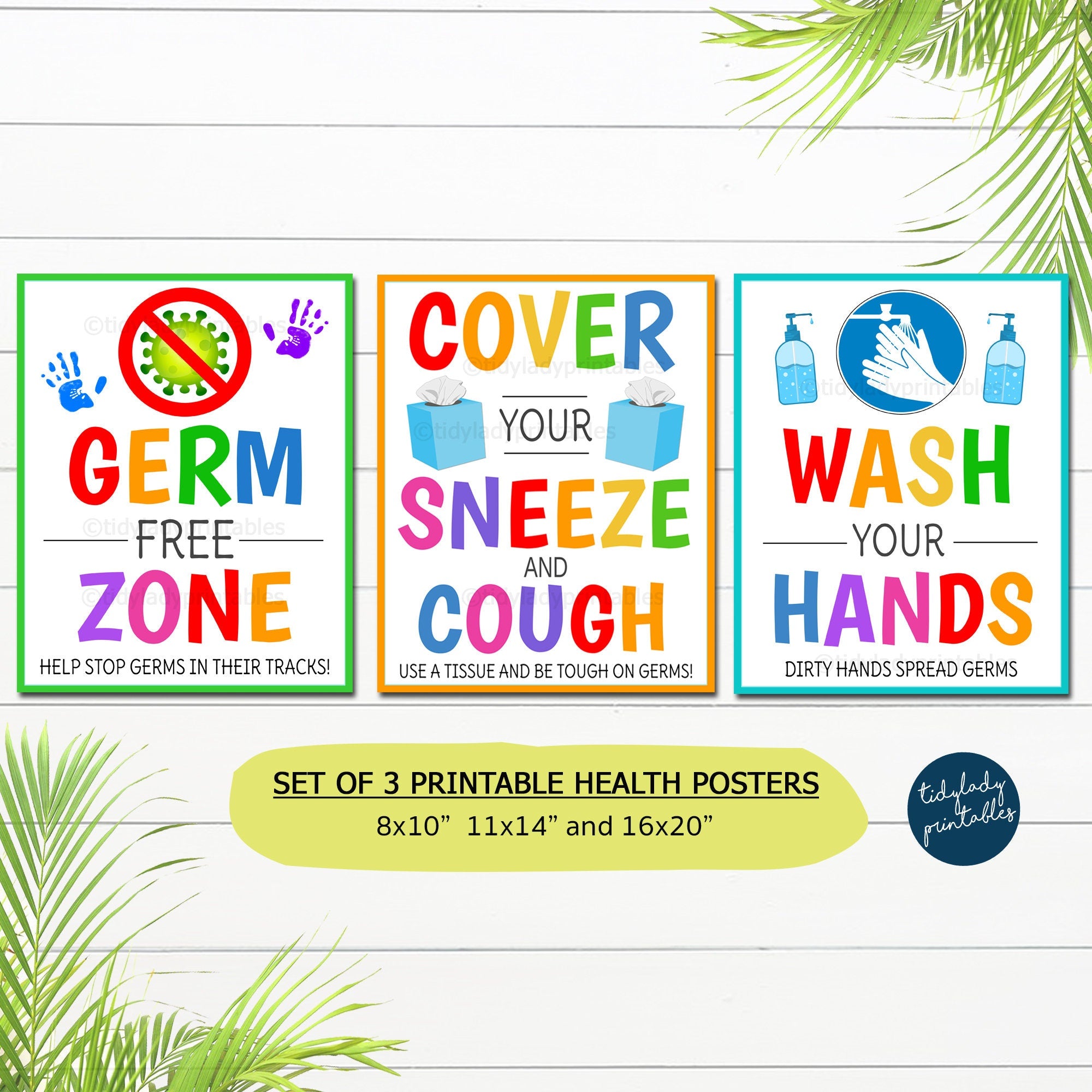 health-room-posters-doctor-office-decor-school-health-clinic-tidylady-printables